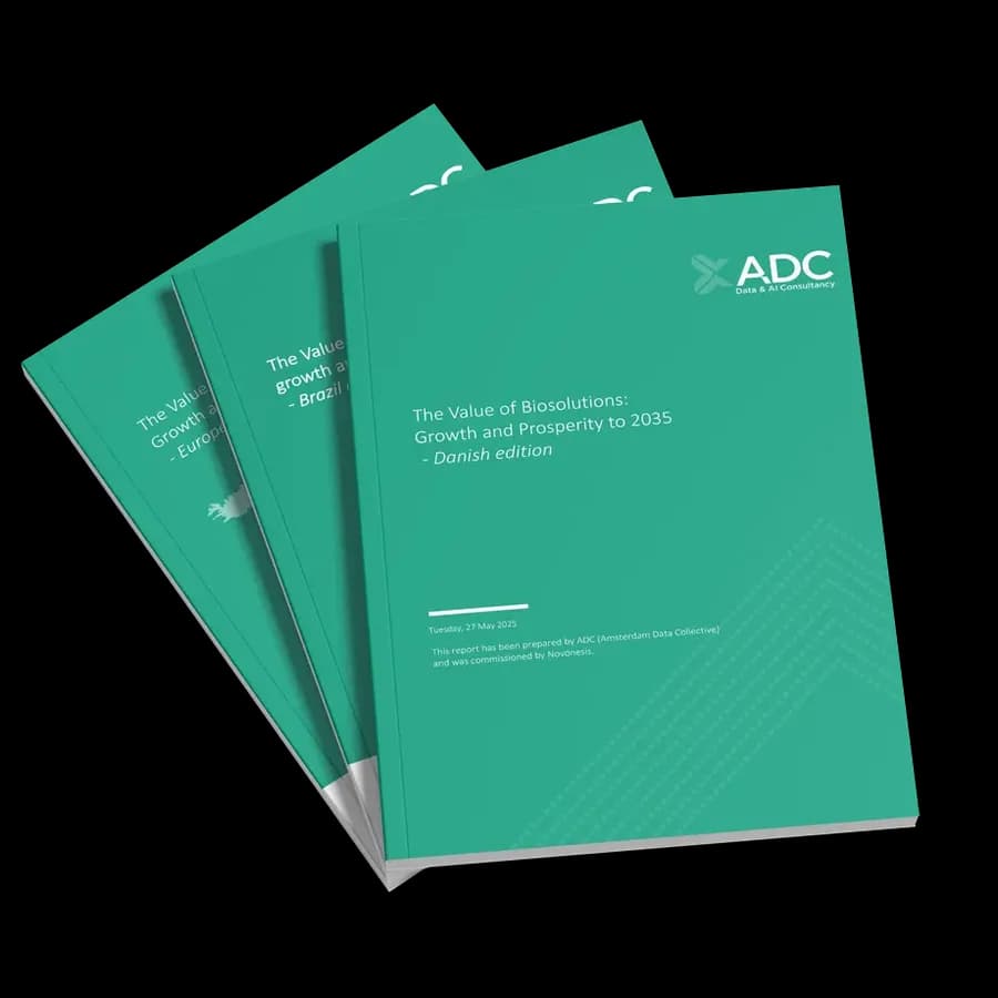 The value of biosolutions reports in stack