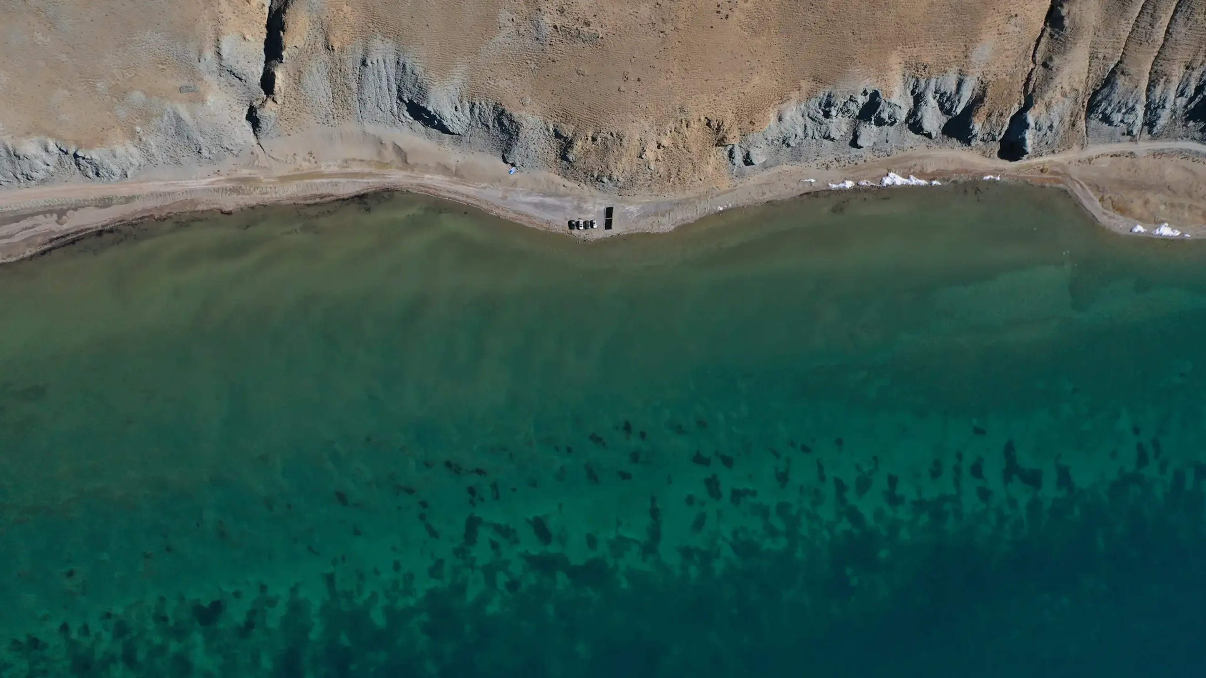 Lake and ground